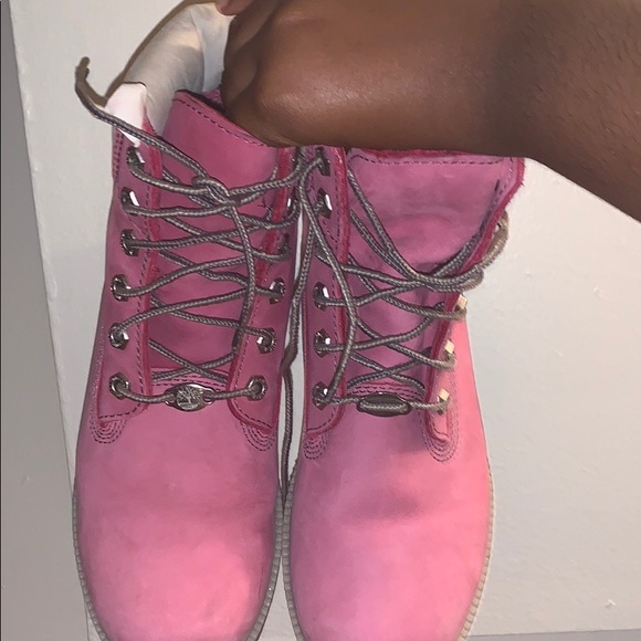 cream timberlands womens